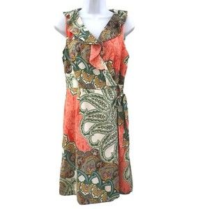 Tommy Hilfiger Paisley Wrap Dress